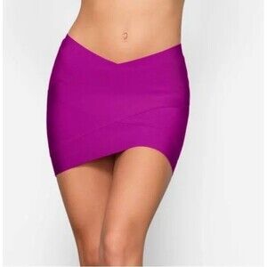 Skims Knit Swim Mini Skirt Lollipop Size Medium